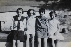 In Russia - Mom second from left